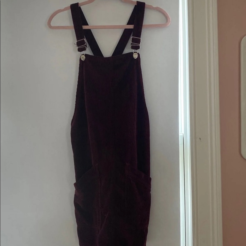Top shop corridor burgundy/maroon dress